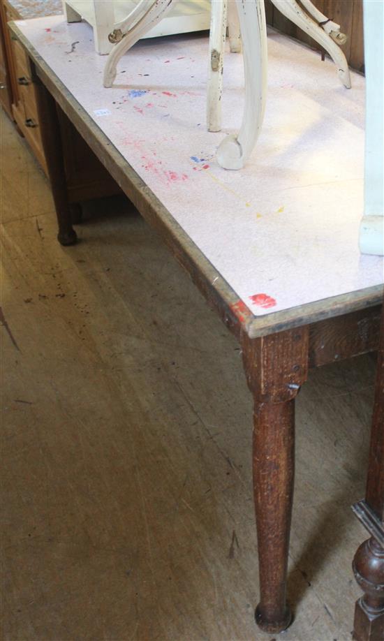 Oak school table